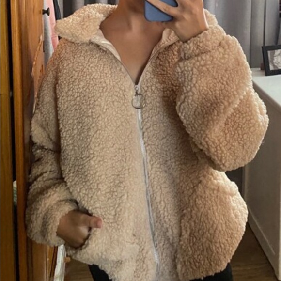 fluffy jacket - Picture 3 of 3